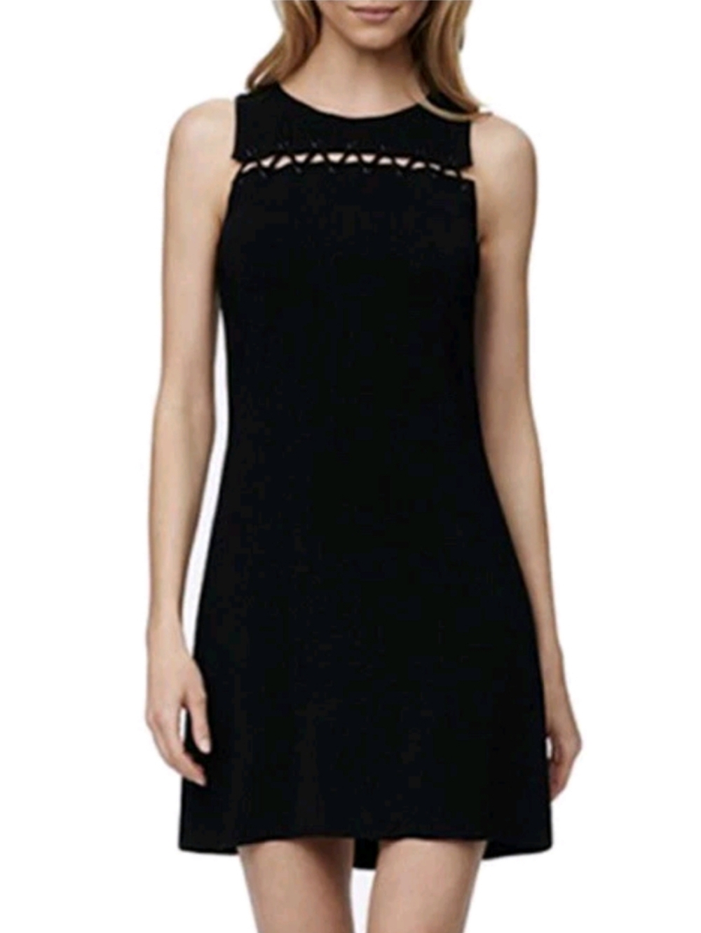 Ramy Brook Sofia Black Mini Dress Size 2 Sleeveless Night Out Quiet Luxury